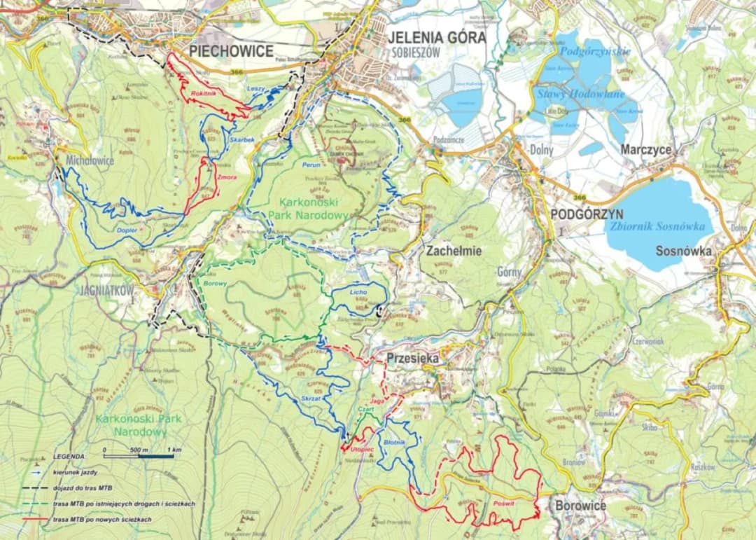 Karpacz trasy rowerowe mapa – odkryj najlepsze szlaki i ich trudność
