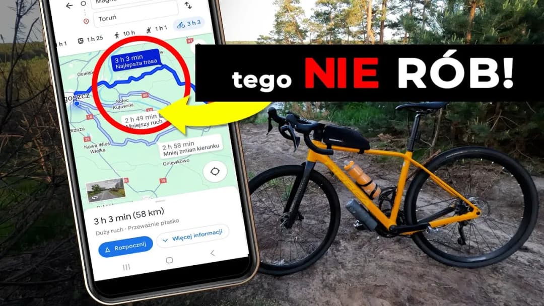 Rysowanie trasy rowerowej: jak łatwo zaplanować idealną trasę